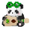 Compatible Lego China building block giant panda Hua Hua figurine gift, educational assembly small particle building block toy wholesale Item Picture